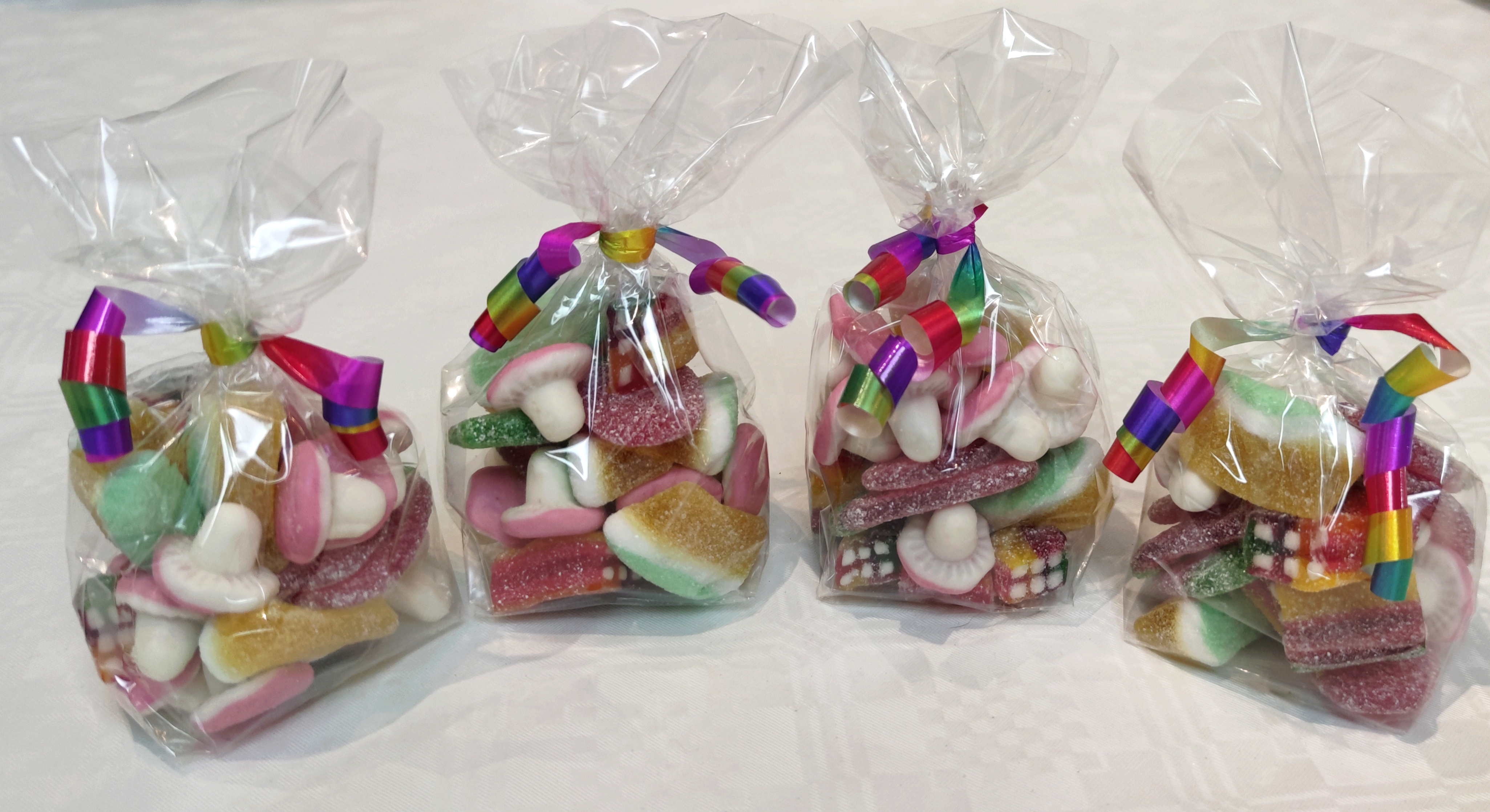 Kindergeburtstag Mitgebsel -Süßigkeitentüte 100g